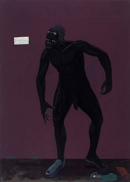 Frankenstein, Kerry James Marshall (American, born Birmingham, Alabama, 1955), Acrylic on PVC panel 
