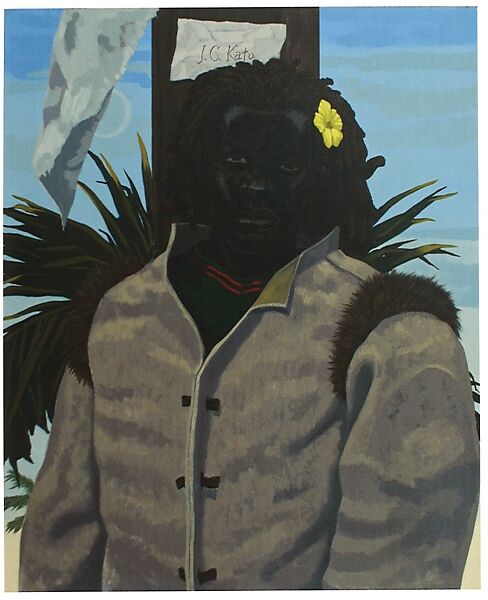 Stono Group; "J.C. Kato", Kerry James Marshall (American, born Birmingham, Alabama, 1955), Acrylic on PVC panel 
