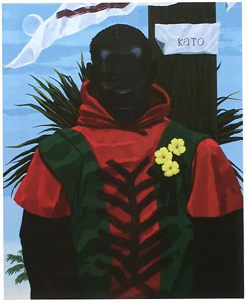 Stono Group; "Kato", Kerry James Marshall (American, born Birmingham, Alabama, 1955), Acrylic on PVC panel 