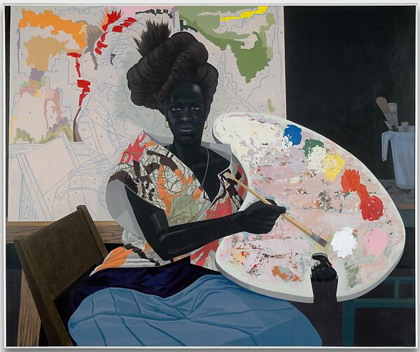 Untitled, Kerry James Marshall (American, born Birmingham, Alabama, 1955), Acrylic on PVC panel 