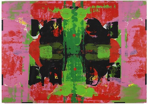 Untitled (Blot), Kerry James Marshall (American, born Birmingham, Alabama, 1955), Acrylic on PVC panel 