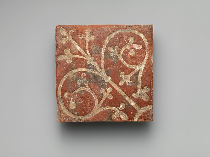 Tile with Foliate Motif