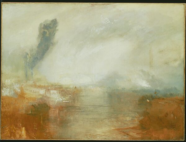 The Thames above Waterloo Bridge, Joseph Mallord William Turner (British, London 1775–1851 London), Oil on canvas 