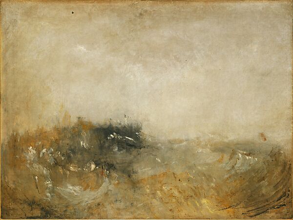 Rough Sea, Joseph Mallord William Turner (British, London 1775–1851 London), Oil on canvas 