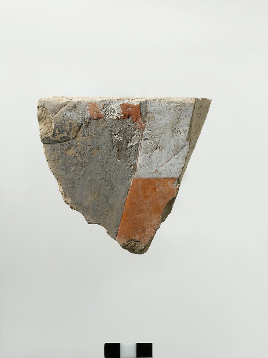 Relief fragment from the tomb of Meketre, Limestone, paint 