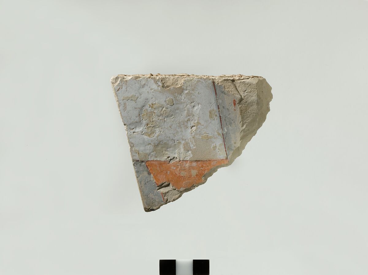 Relief fragment from the tomb of Meketre, Limestone, paint 