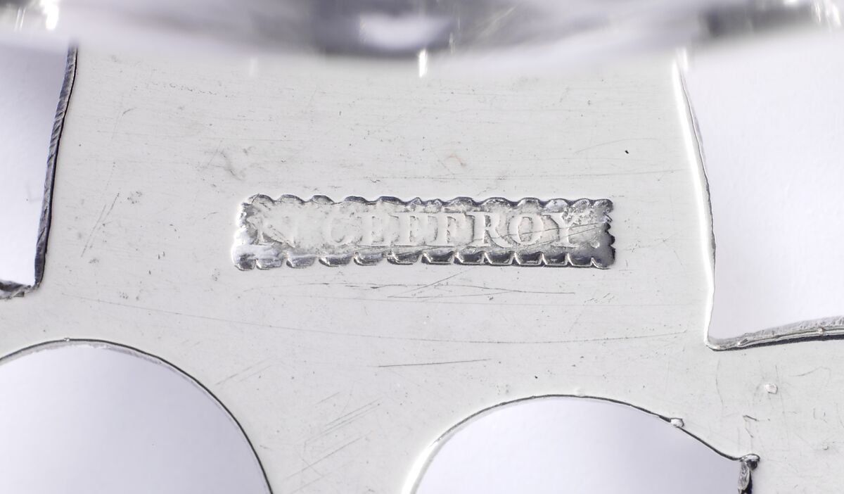 Porringer, Nicholas Geffroy (1761–1839), Silver, American