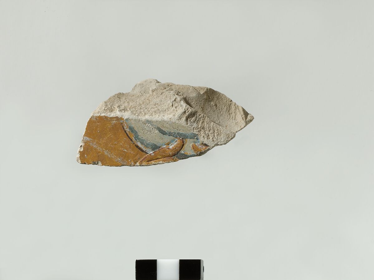 Relief fragment from the tomb of Meketre, Limestone, paint 