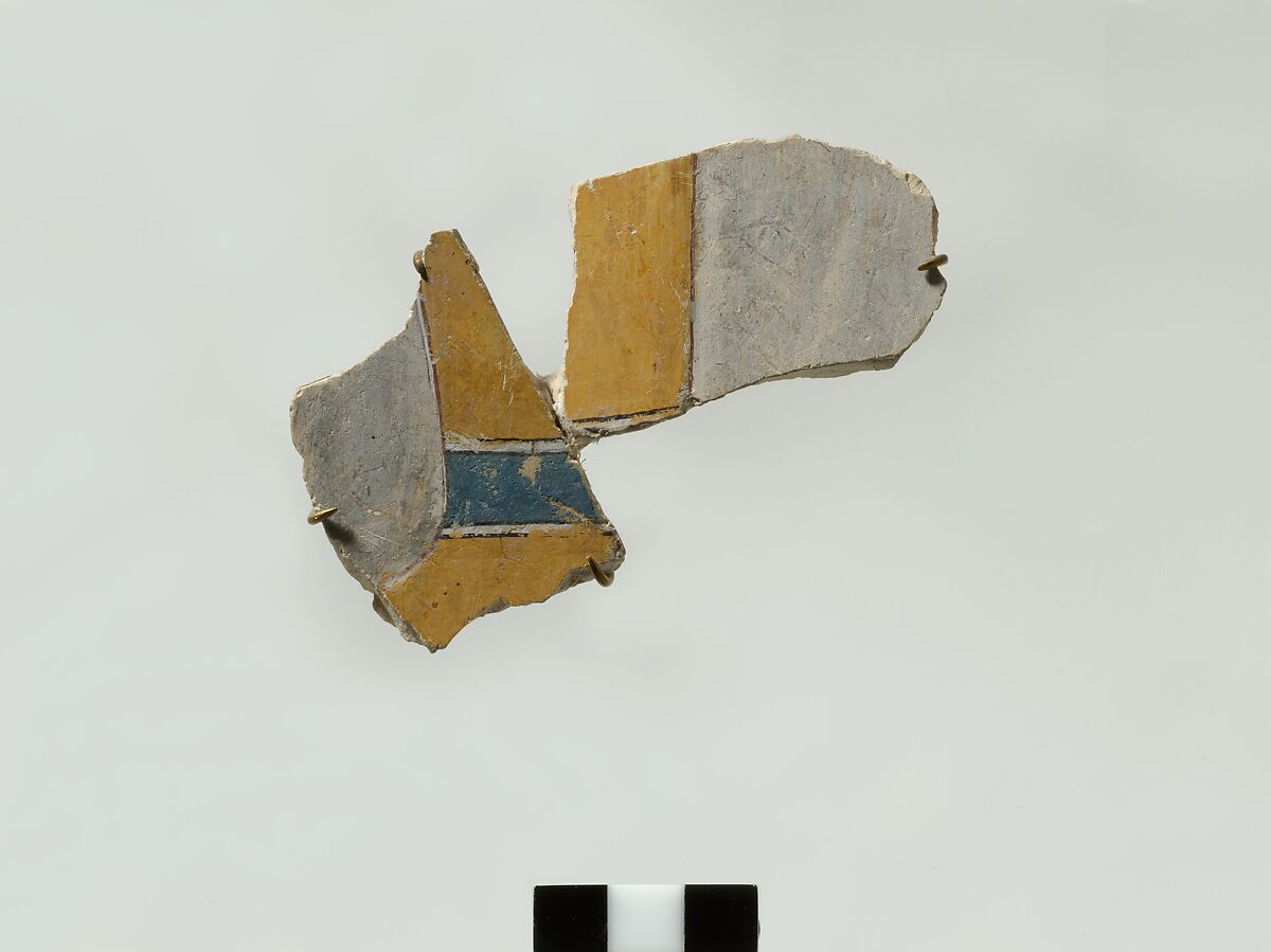 Relief fragment from the tomb of Meketre, Limestone, paint 