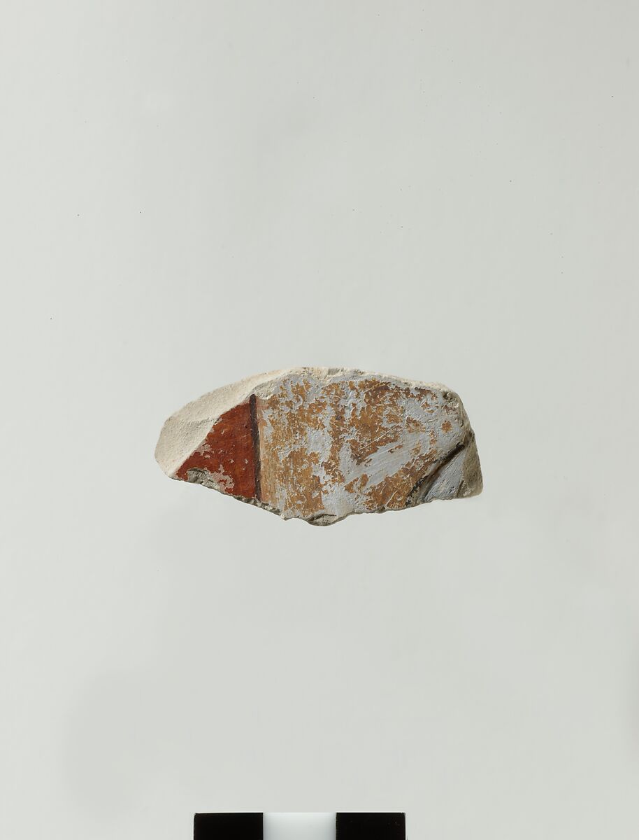 Relief fragment from the tomb of Meketre, Limestone, paint 