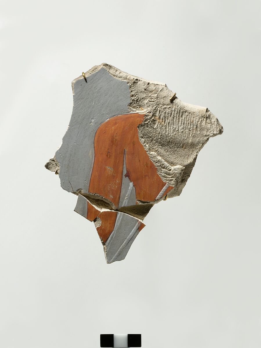 Relief fragments from the tomb of Meketre, Limestone, paint