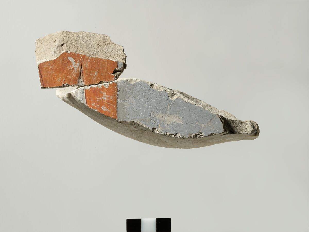 Relief fragments from the tomb of Meketre, Limestone, paint 