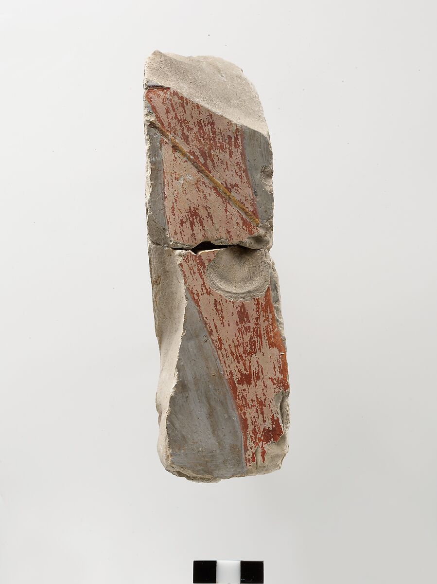 Relief fragment from tomb of Meketre, Limestone, paint 