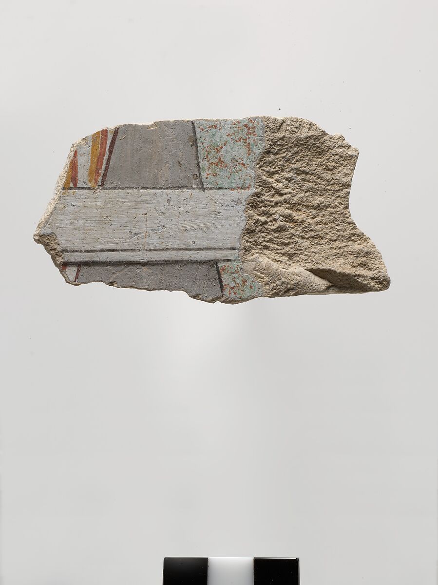 Relief fragments from tomb of Meketre, Limestone, paint 
