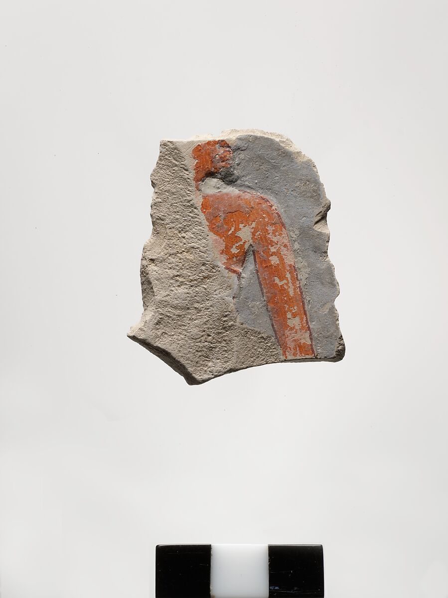 Relief fragment from the tomb of Meketre, Limestone, paint 