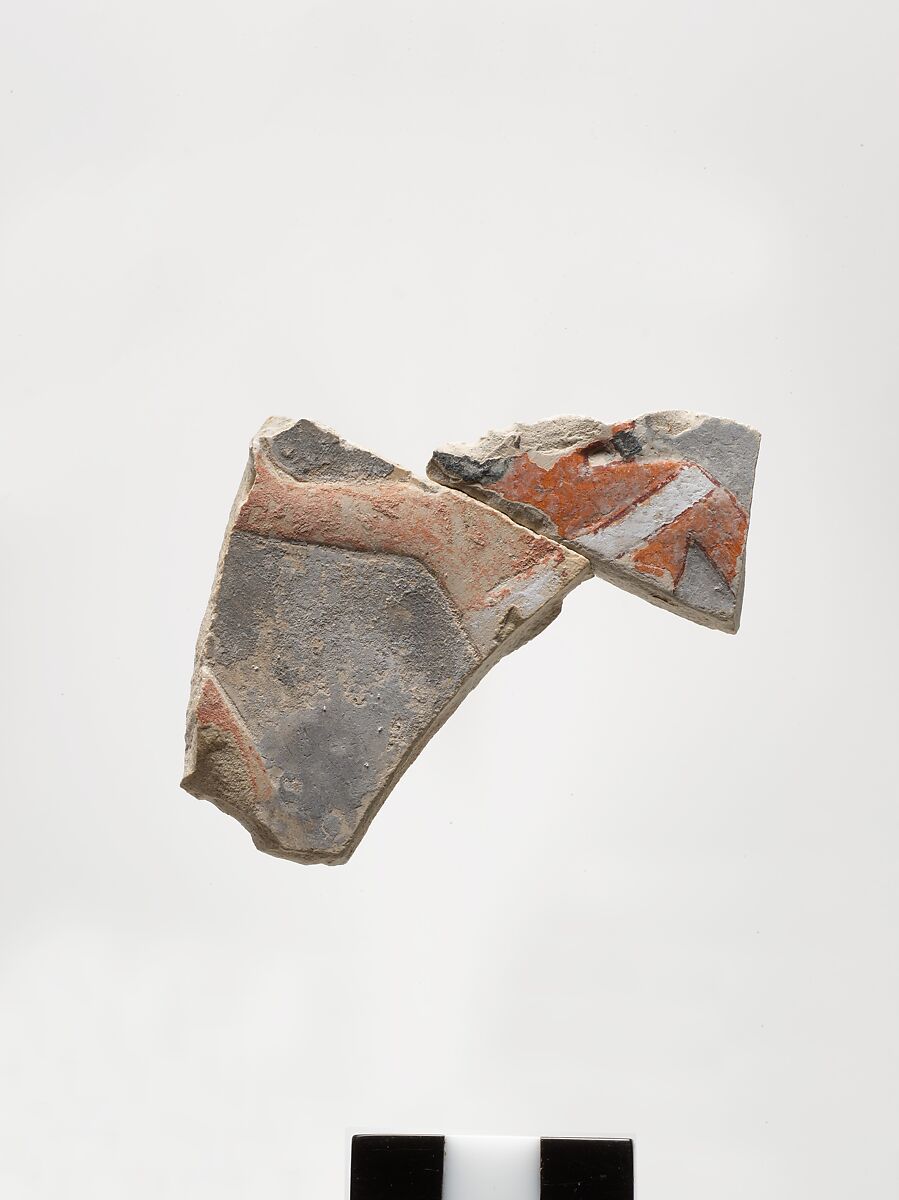 Relief fragment from the tomb of Meketre, Limestone, paint 