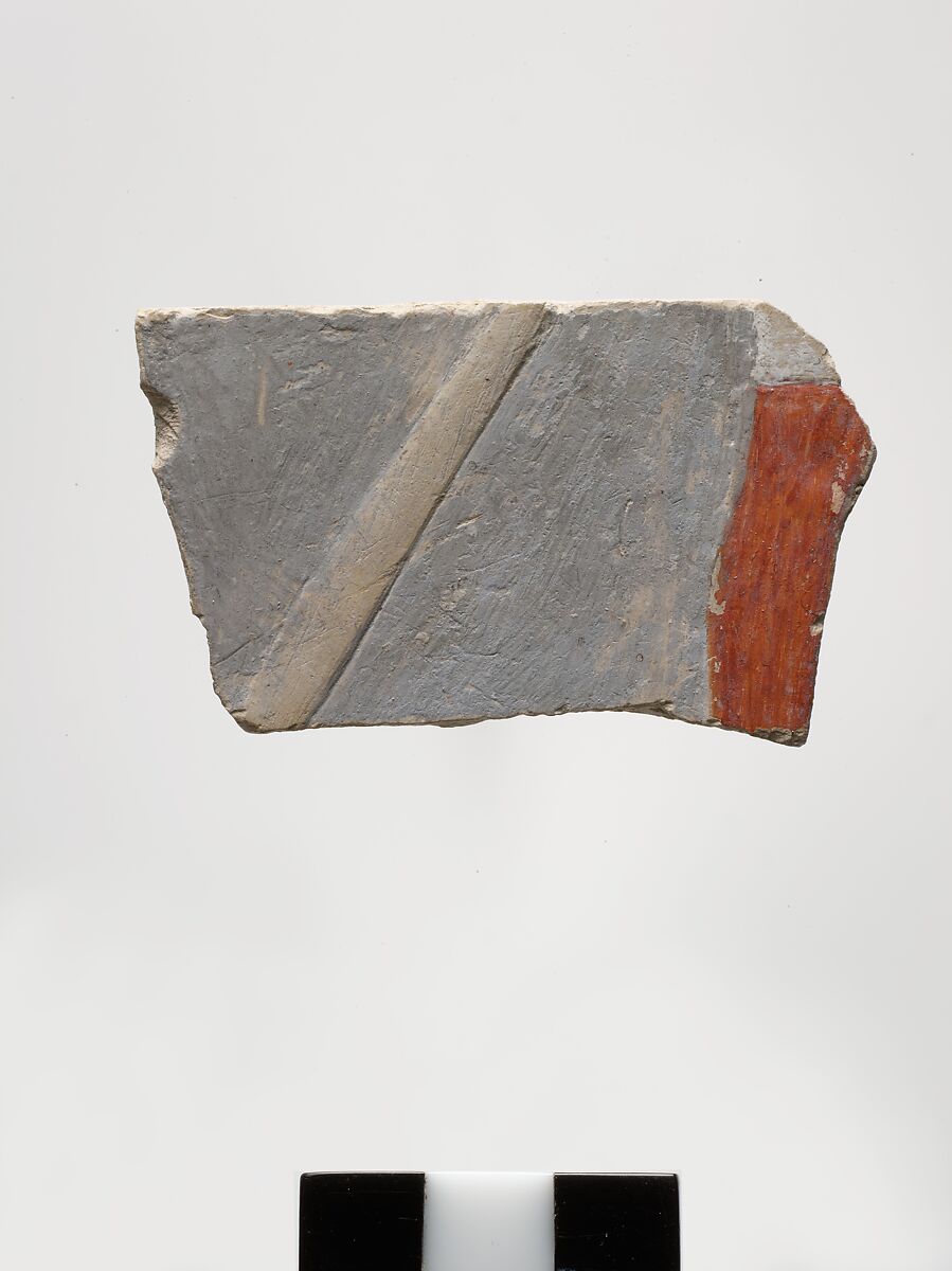 Relief fragment from the tomb of Meketre, Limestone, paint 