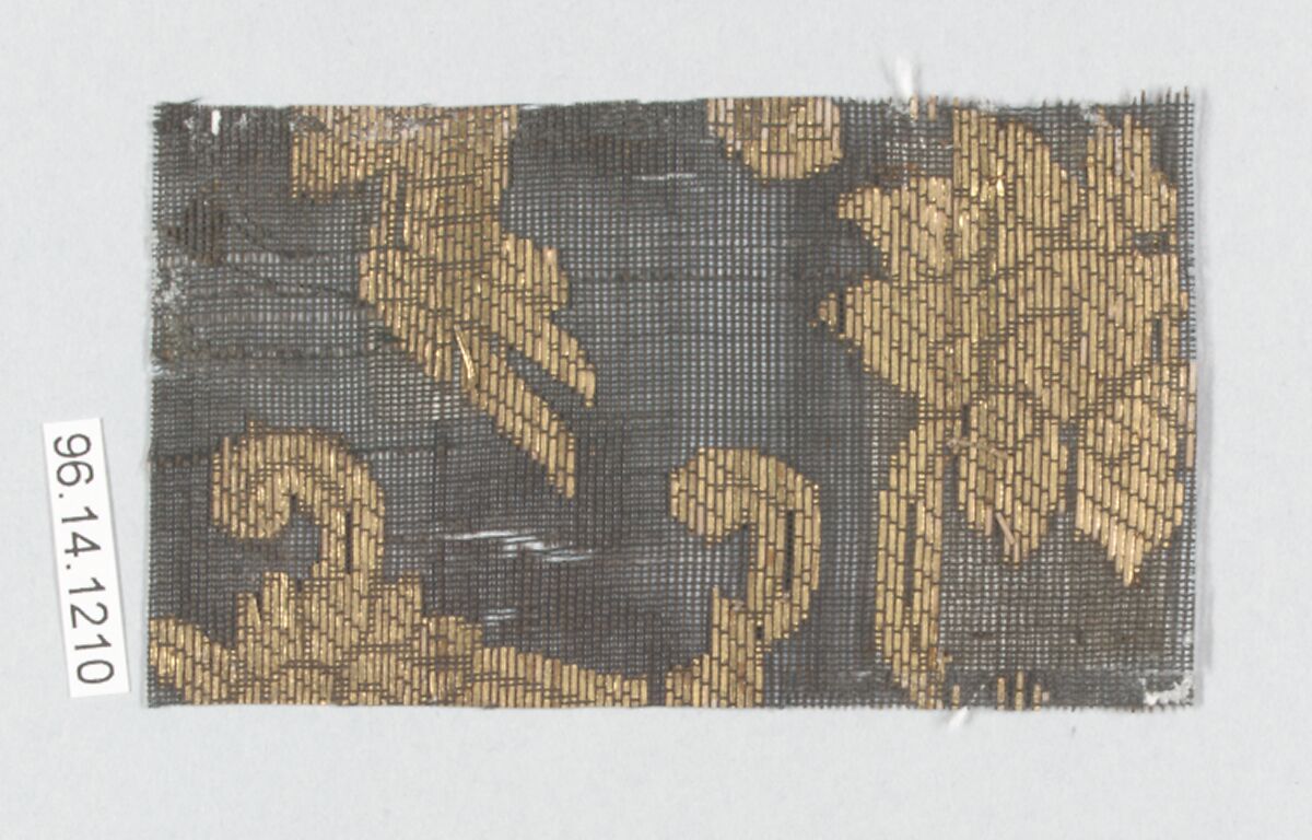 Piece, Silk, metallic thread, Japan 