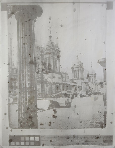 1691082u2 (Demolition of Madison Square Garden, 1925), Matthew Brandt (American, born Los Angeles, California, 1982), Gum bichromate print