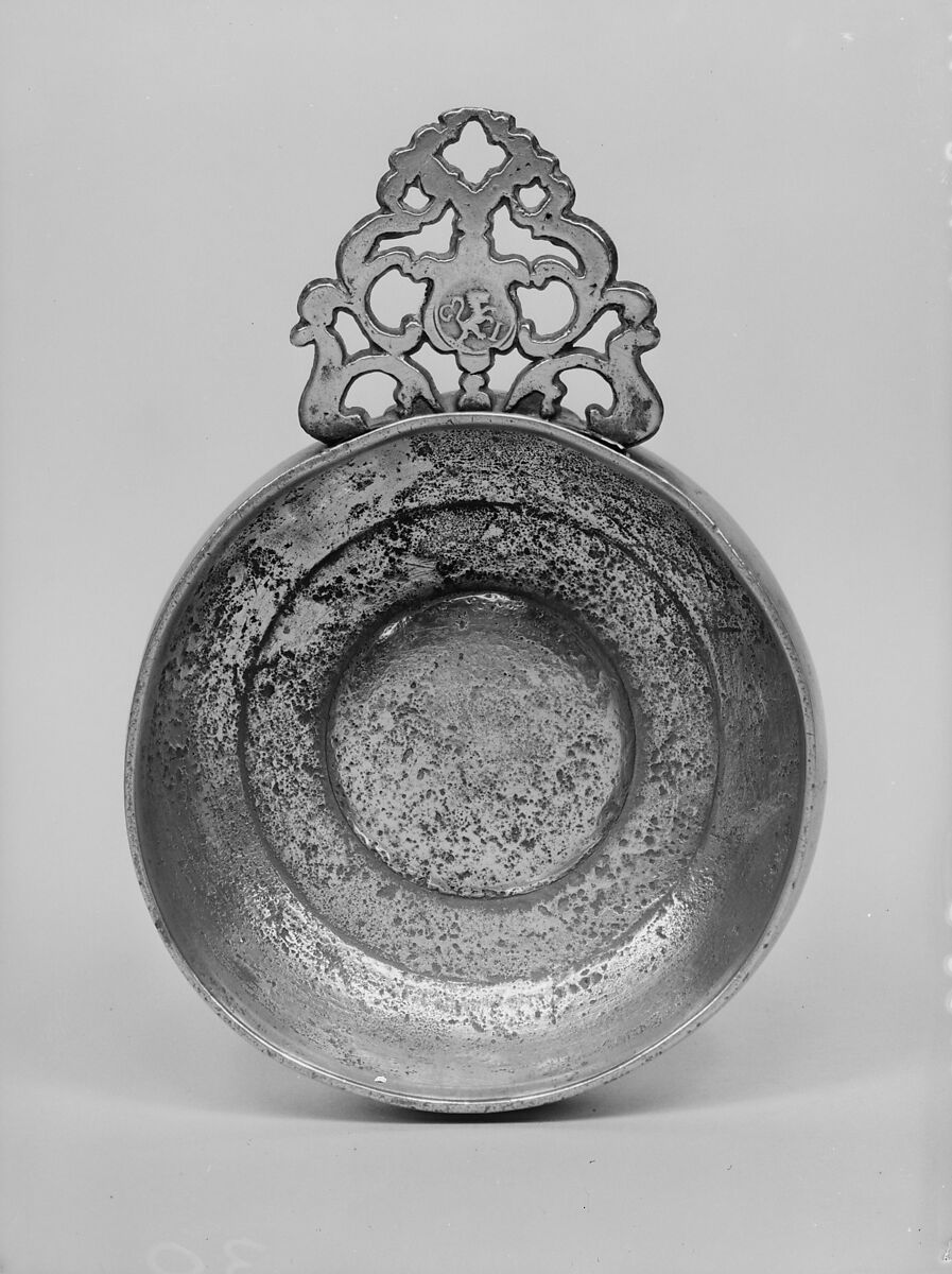 Porringer, Gershom Jones (1751–1809), Pewter, American 