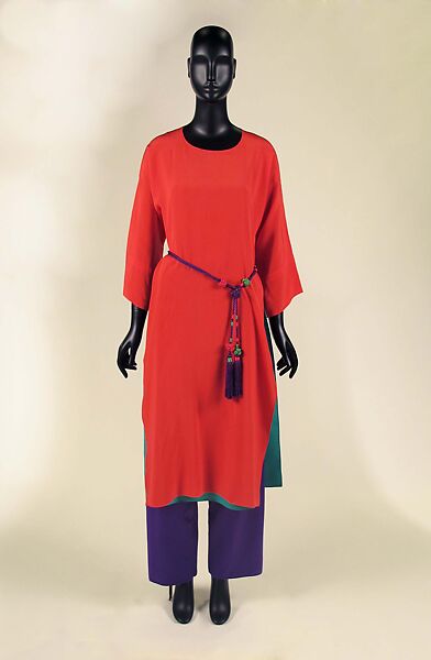 Ensemble, Oscar de la Renta (American, founded 1965), silk, American 