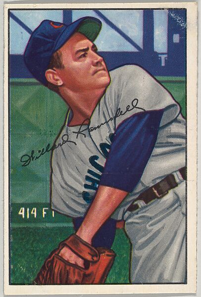 Willard Ramsdell, Pitcher, Chicago Cubs, from Picture Cards, series 6 (R406-6) issued by Bowman Gum, Issued by Bowman Gum Company, Commercial color lithograph 