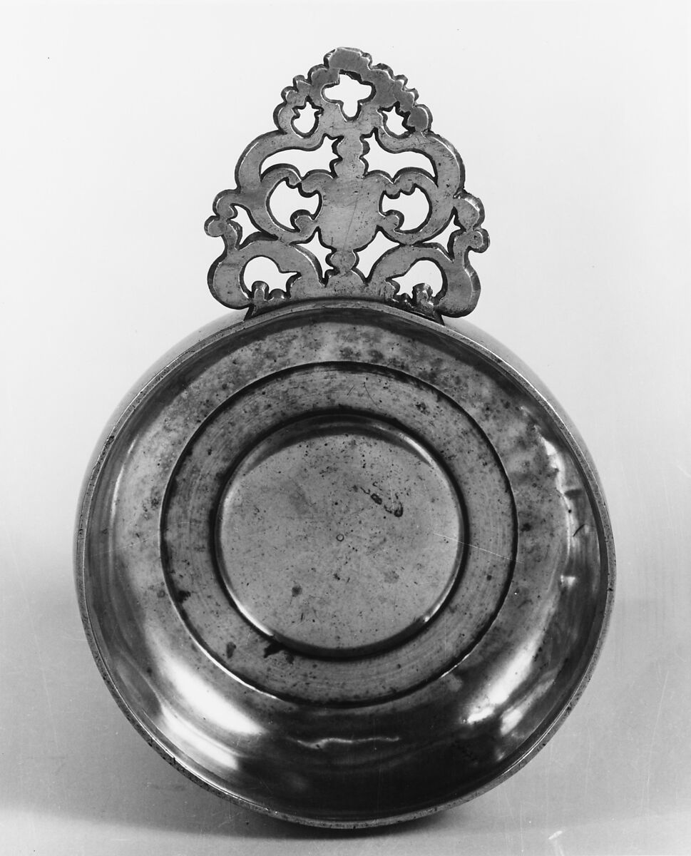 Porringer, David Melville (1755–1793), Pewter, American 