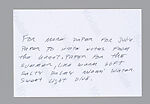 "Untitled" (Album), Felix Gonzalez-Torres (American (born Cuba), Guáimaro 1957–1996 Miami, Florida), Blind stamped leather album with interleaved paper pages bound with ribbons, paper, paper envelopes with ink stamps, stamps and pen, chromogenic prints with ink inscriptions on verso, photo mechanical prints on paperboard, newspaper and commercially printed paper with ink