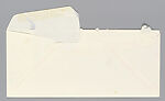 "Untitled" (Album), Felix Gonzalez-Torres (American (born Cuba), Guáimaro 1957–1996 Miami, Florida), Blind stamped leather album with interleaved paper pages bound with ribbons, paper, paper envelopes with ink stamps, stamps and pen, chromogenic prints with ink inscriptions on verso, photo mechanical prints on paperboard, newspaper and commercially printed paper with ink