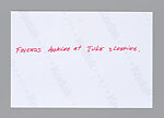 "Untitled" (Album), Felix Gonzalez-Torres (American (born Cuba), Guáimaro 1957–1996 Miami, Florida), Blind stamped leather album with interleaved paper pages bound with ribbons, paper, paper envelopes with ink stamps, stamps and pen, chromogenic prints with ink inscriptions on verso, photo mechanical prints on paperboard, newspaper and commercially printed paper with ink