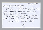 "Untitled" (Album), Felix Gonzalez-Torres (American (born Cuba), Guáimaro 1957–1996 Miami, Florida), Blind stamped leather album with interleaved paper pages bound with ribbons, paper, paper envelopes with ink stamps, stamps and pen, chromogenic prints with ink inscriptions on verso, photo mechanical prints on paperboard, newspaper and commercially printed paper with ink