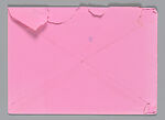 "Untitled" (Album), Felix Gonzalez-Torres (American (born Cuba), Guáimaro 1957–1996 Miami, Florida), Blind stamped leather album with interleaved paper pages bound with ribbons, paper, paper envelopes with ink stamps, stamps and pen, chromogenic prints with ink inscriptions on verso, photo mechanical prints on paperboard, newspaper and commercially printed paper with ink
