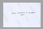 "Untitled" (Album), Felix Gonzalez-Torres (American (born Cuba), Guáimaro 1957–1996 Miami, Florida), Blind stamped leather album with interleaved paper pages bound with ribbons, paper, paper envelopes with ink stamps, stamps and pen, chromogenic prints with ink inscriptions on verso, photo mechanical prints on paperboard, newspaper and commercially printed paper with ink