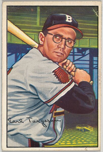 Earl Torgeson, 1st Base, Boston Braves, from Picture Cards, series 6 (R406-6) issued by Bowman Gum, Issued by Bowman Gum Company, Commercial color lithograph 