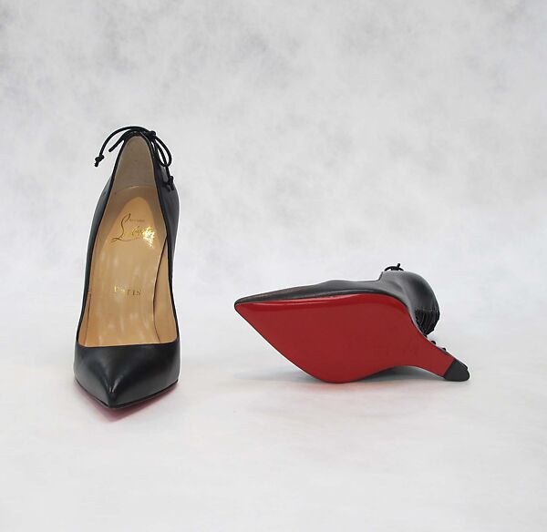 "Conquilla", Christian Louboutin (French, founded 1991), leather; metal, French