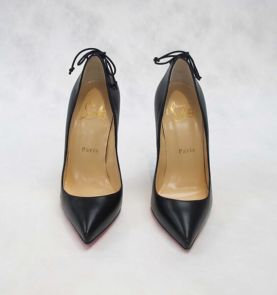 "Conquilla", Christian Louboutin (French, founded 1991), leather; metal, French