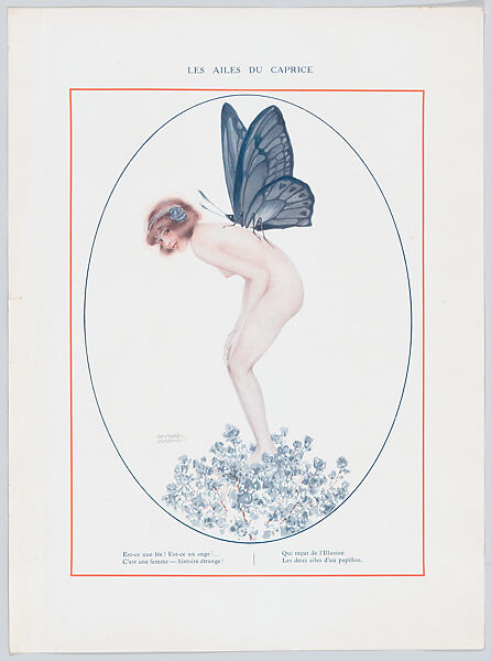 Portfolio with plates from "De la Brune à la Blonde" and other designs by Raphael Kirchner, Raphael Kirchner (Austrian, Vienna 1876–1917 New York), Color lithographs