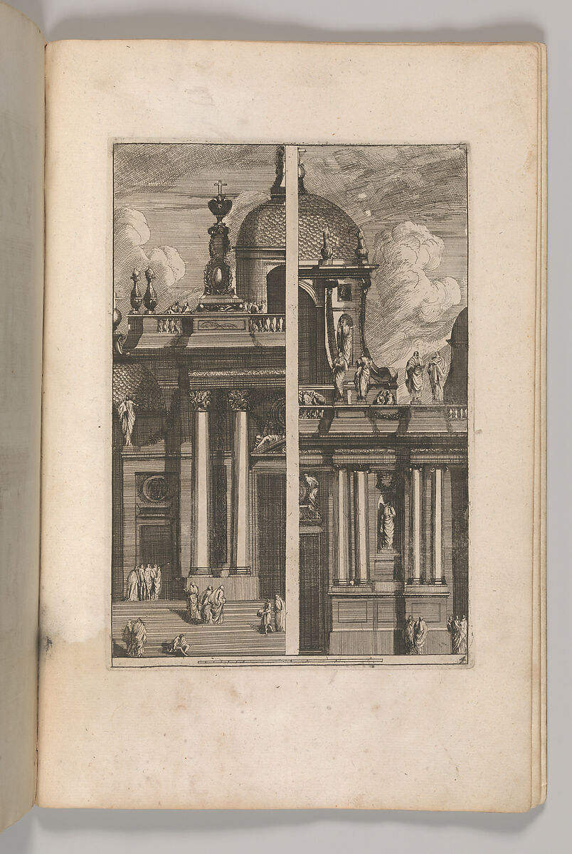 Miscellany of 17th-century Ornament Print Series: Examples of Antique Chimneypieces, Cabinets, Gueridons, Tables and Mirrors, in addition to Italian Church Facades, by illustrious architects, or a sequel to S. Bosboom, Jan Barend Elwe (Dutch, active Amsterdam, 1777–1815), Etching and engraving