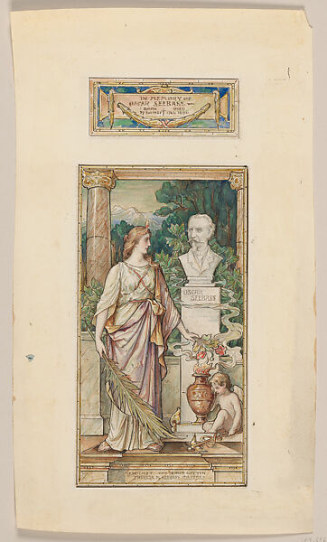 Commemorative ribbon for 100th anniversary of American Silk Label Company, American Silk Label Manufacturing Company (1875–ca. 1990), Silk, woven, American