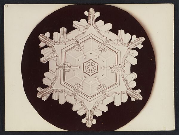 [Snow Crystal], Wilson Alwyn Bentley (American, 1865–1931), Gelatin silver print 