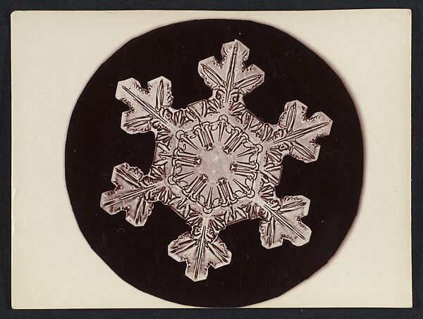 [Snow Crystal], Wilson Alwyn Bentley (American, 1865–1931), Gelatin silver print 