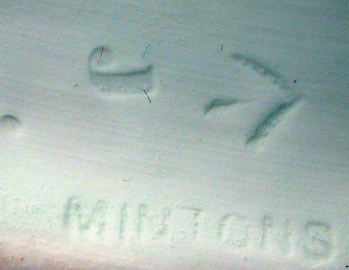 Round, flat bodied bottle (one of a pair), Christopher Dresser (British, Glasgow, Scotland 1834–1904 Mulhouse), Bone china, British, Stoke-on-Trent, Staffordshire