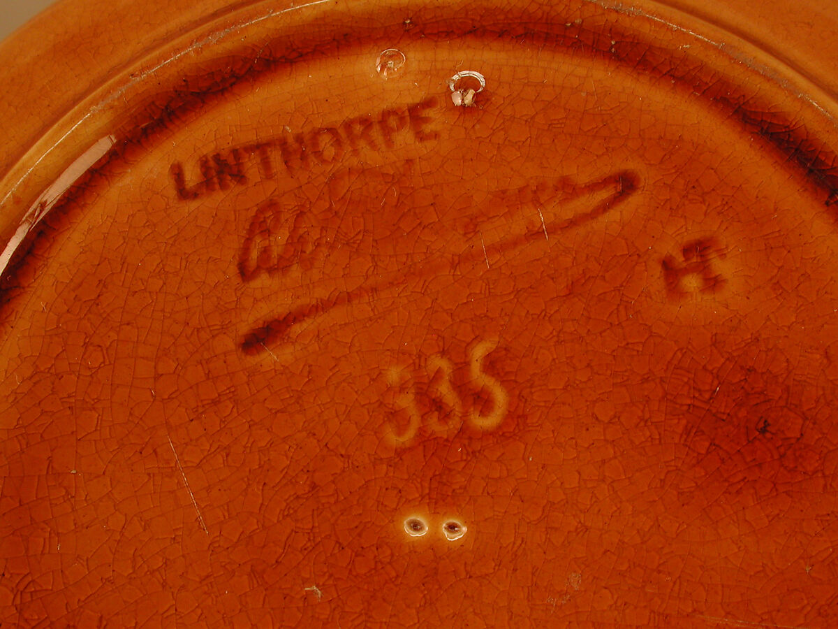 Pitcher, Christopher Dresser (British, Glasgow, Scotland 1834–1904 Mulhouse), Glazed earthenware, British