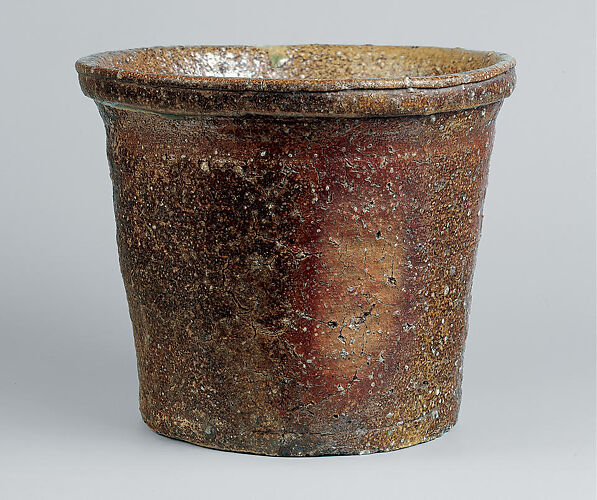 Pail‑shaped freshwater jar (Onioke mizusashi)