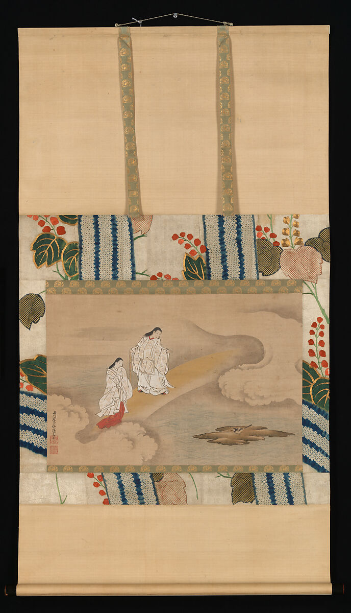 Nishikawa Sukenobu - The God Izanagi and Goddess Izanami - Japan