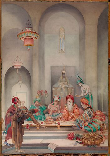 One Day There Came to him Sindbad the Landsman, from 'The First Voyage of Sindbad the Sailor' in 