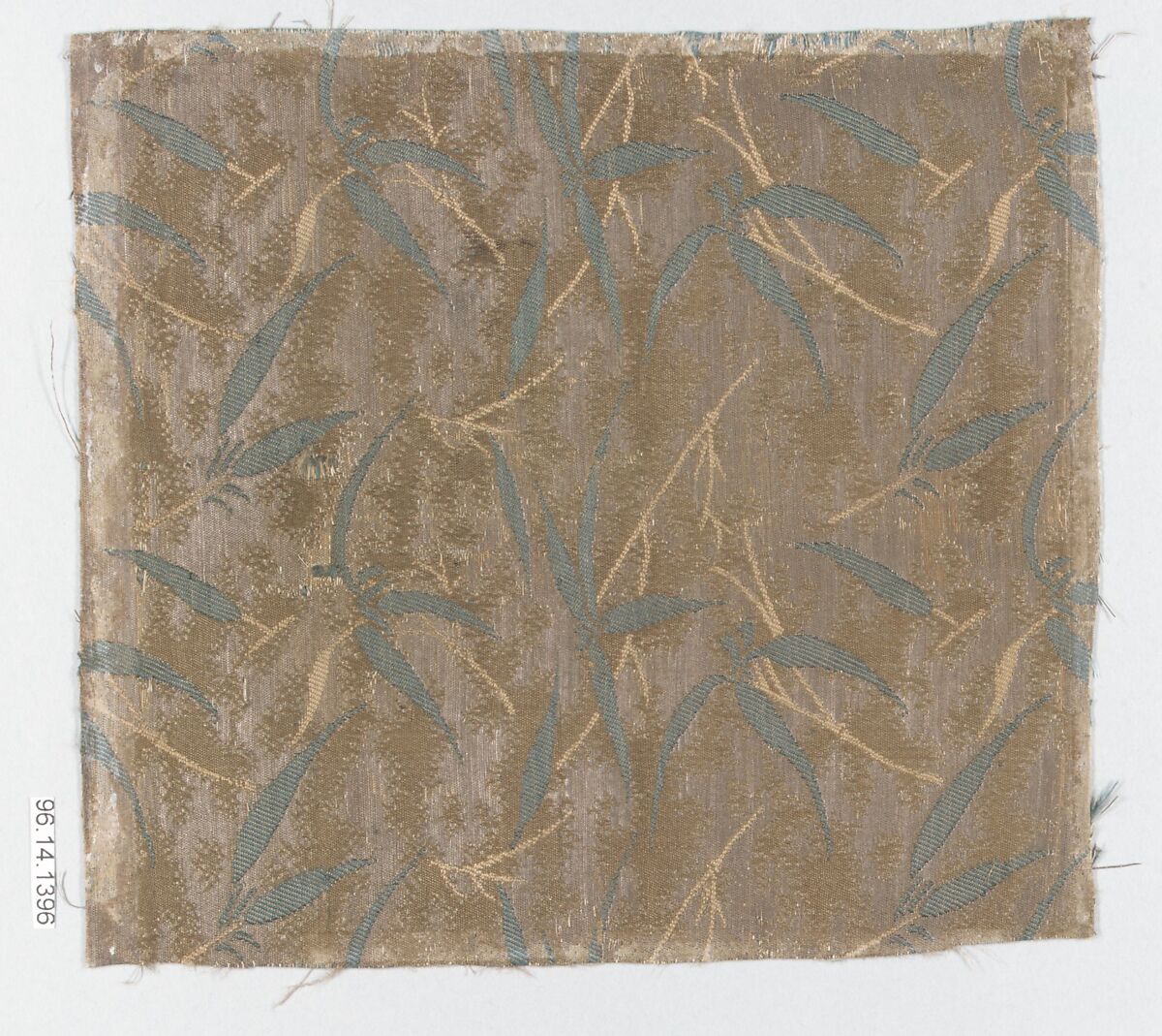 Piece, Silk, metallic thread, Japan 