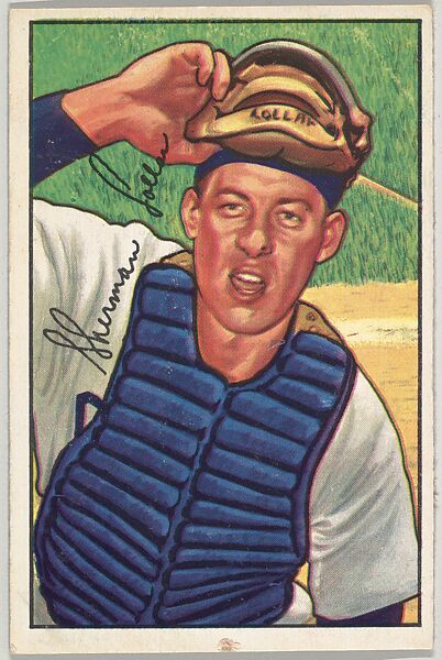 Sherman Lollar, Catcher, Chicago White Sox, from Picture Cards, series 6 (R406-6) issued by Bowman Gum, Issued by Bowman Gum Company, Commercial color lithograph 