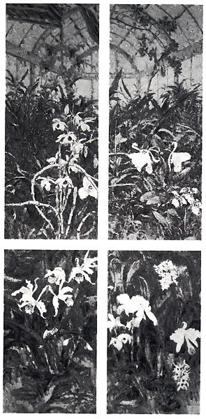 Chrysanthemums in the Garden at Petit-Gennevilliers, Gustave Caillebotte (French, Paris 1848–1894 Gennevilliers), Oil on canvas