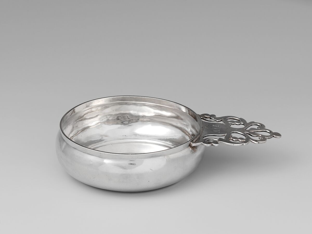 Porringer, Paul Revere Sr. (1702–1754), Silver, American 